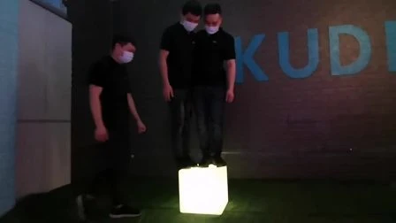 Affichage flottant de cave à vin LED Cube LED pour piscine
